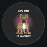 Sticker Rond Dog lovers | French Bulldog<br><div class="desc">Dog lovers | French Bulldog Toxits Women Men Kids. Poison pour Bulldog Lover,  give gift for Bulldog Lover,  it veut Help they feel happy !</div>