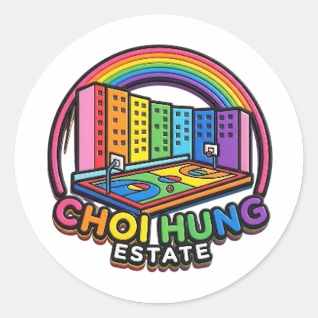 STICKER ROND DOMAINE CHOI HUNG (Devant)