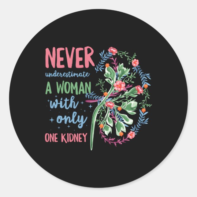 Sticker Rond Don D'Organe Pour Votre Donateur Ney (Devant)