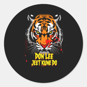 Sticker Rond Don Lee Castillo Jeet Kune Do Jkd Mélange Martial 