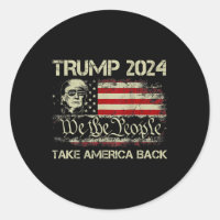 Donald Trump 2024 Reprendre le drapeau américain à