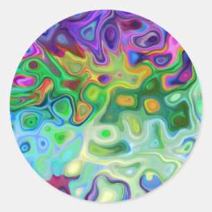 Sticker Rond Donc abstrait 4.1