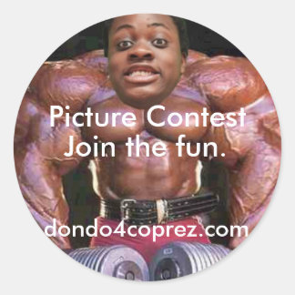 Sticker Rond Dondo Buff