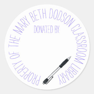 Sticker Rond Donné par