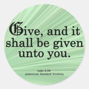 Sticker Rond Donner Luke 6-38