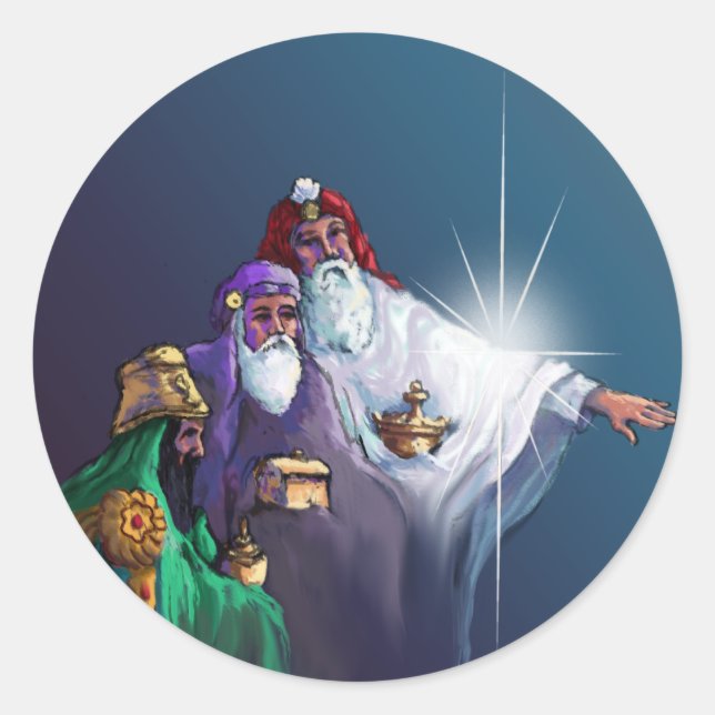 Sticker Rond DONS de la MAGI par SHARON SHARPE (Devant)