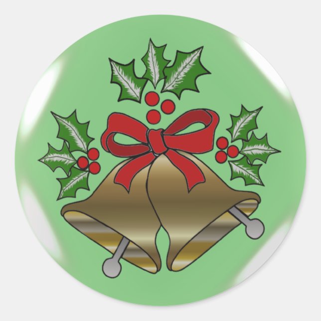 STICKER ROND DONS DE NOËL (Devant)
