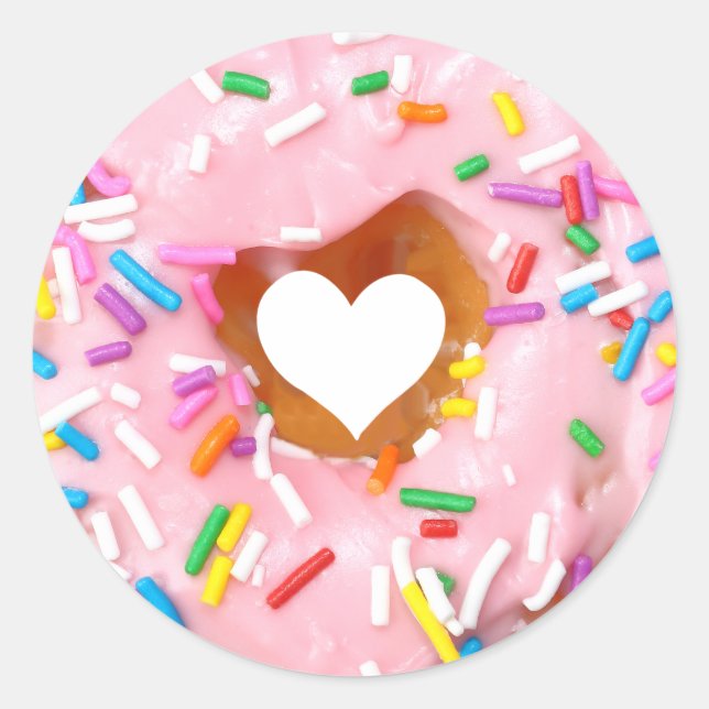 Sticker Rond Donut (Devant)