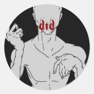 Sticker rond Dormir en démence