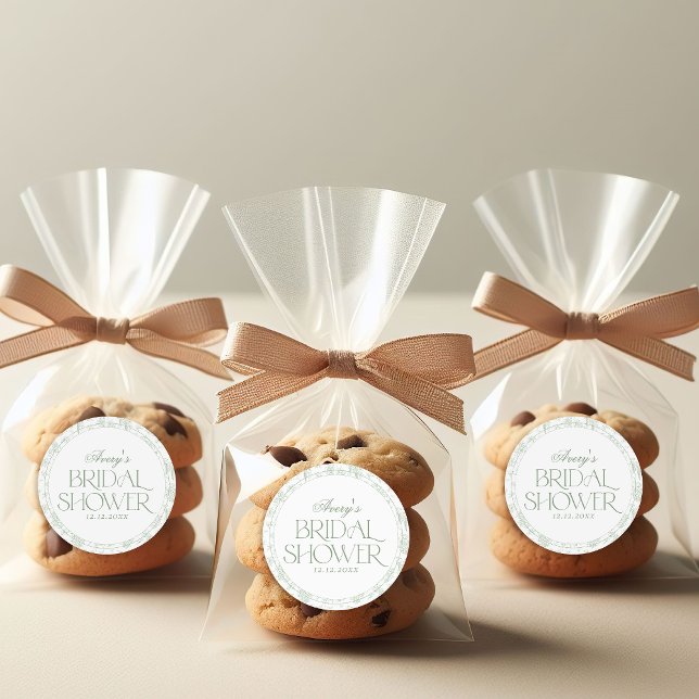 Sticker Rond Douaire Toile Floral Antique Mariage (Créateur téléchargé)