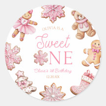 Douce Fête d'anniversaire Rose Pain d'épice 1 an