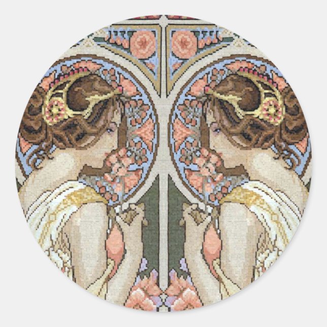 Sticker Rond Douceur (Devant)