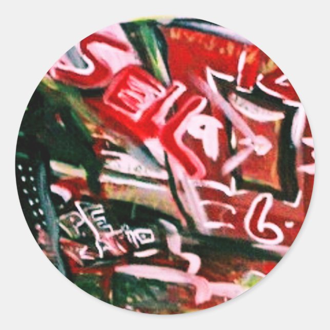 STICKER ROND DOW JONES (Devant)