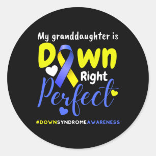 Sticker Rond Down Syndrome Tee