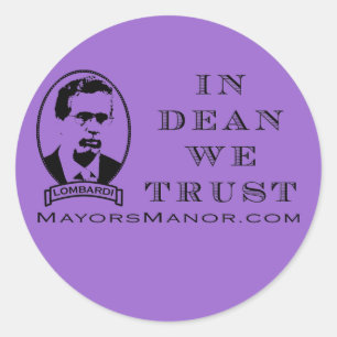 Sticker Rond Doyen - collez-le !