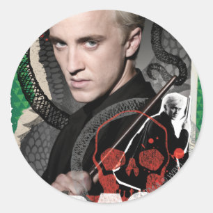 Sticker Rond Draco Malfoy 6