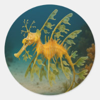 Dragon de mer verdoyant