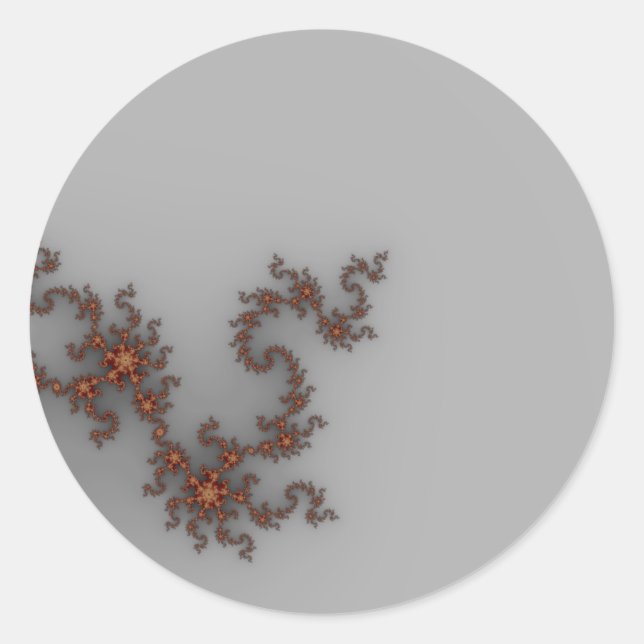 Sticker Rond Dragonthing - Fractal (Devant)