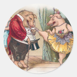 Sticker Rond Drame au Ballet
