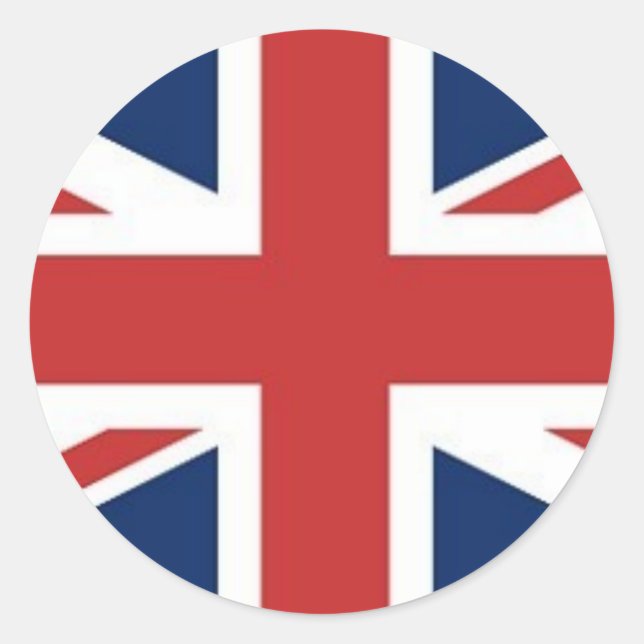 Sticker Rond Drapeau (Devant)