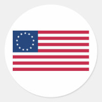 Drapeau américain 13 étoiles Betsy Ross