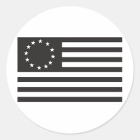 Drapeau Betsy Ross - Noir