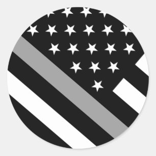 Sticker Rond Drapeau correctionnel de dirigeant