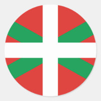 Drapeau de l'Autocollant Pays Basque
