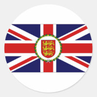 Drapeau de lieutenant le Gouverneur du Jersey