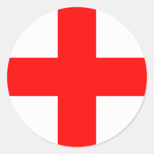 Sticker Rond Drapeau de Milan