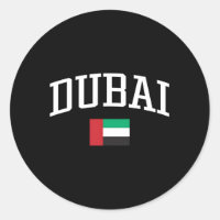 Drapeau du pays des Émirats arabes unis de Dubaï