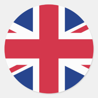 Sticker Rond Drapeau du Royaume-Uni