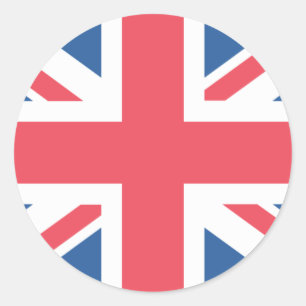 Sticker Rond Drapeau du Royaume-Uni