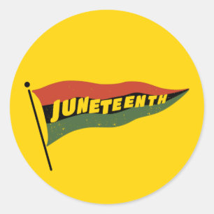 Sticker Rond Drapeau du XIXe