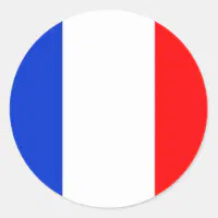 Décalcomanie Drapeau Français – France – Dimension au choix
