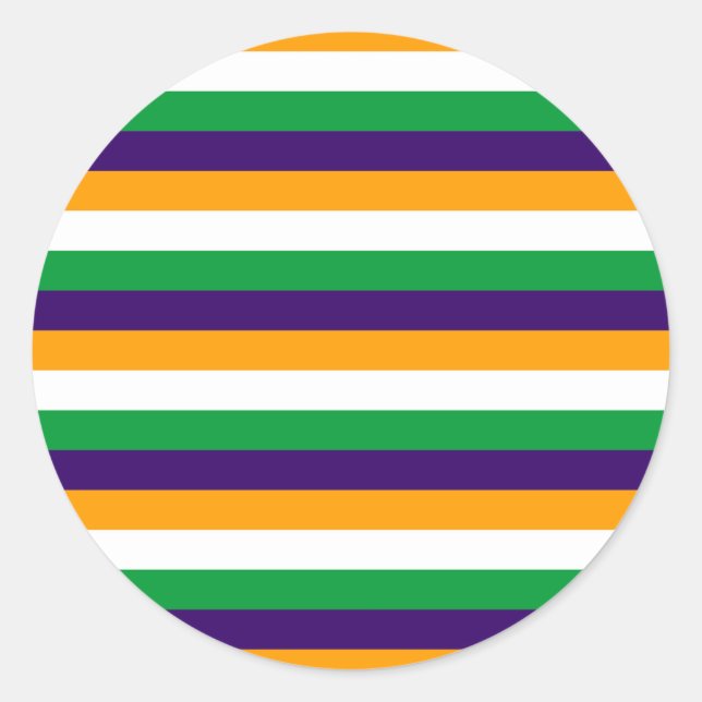Sticker Rond Drapeau indien (Devant)