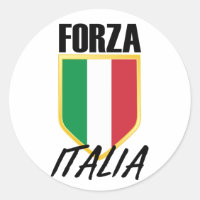 Drapeau italien Forza Italia Football