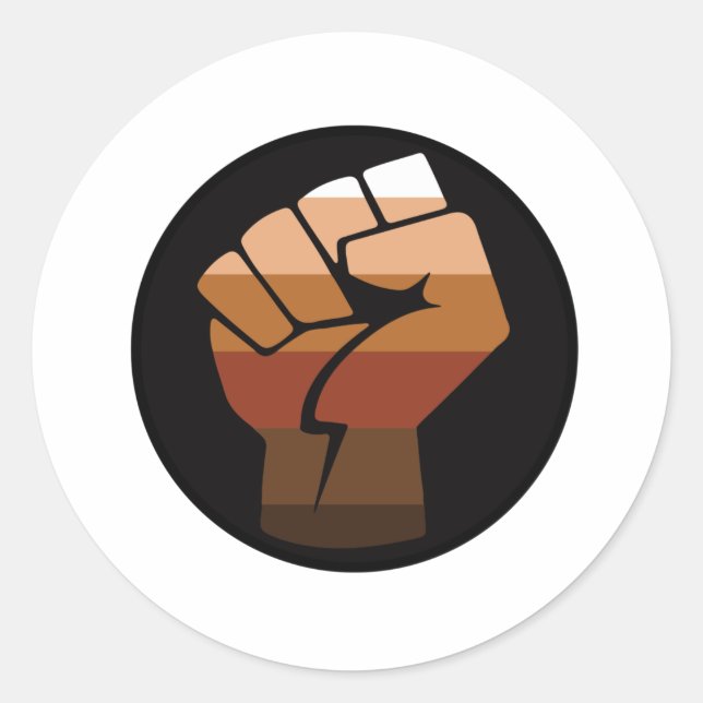 STICKER ROND DRAPEAU POC STRIPE (Devant)