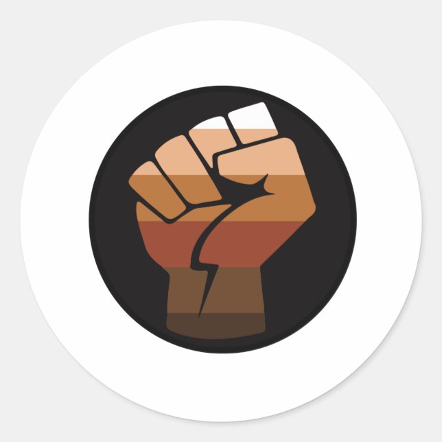 STICKER ROND DRAPEAU POC STRIPE (Devant)