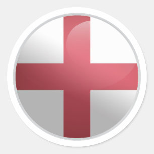 Sticker Rond Drapeau rond d'Angleterre