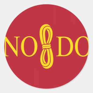 Sticker Rond Drapeau Sevilla (Espagne)