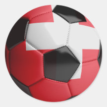 Drapeau suisse Soccer Ball
