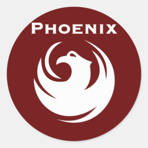 Sticker Rond Drapeau urbain de Phoenix