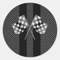 Drapeaux de course sur bandes de fibre de carbone 