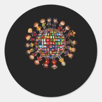 Drapeaux De La Diversité Culturelle Mondiale Autou