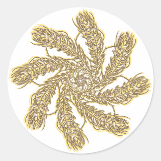 Sticker Rond Dream Catcher