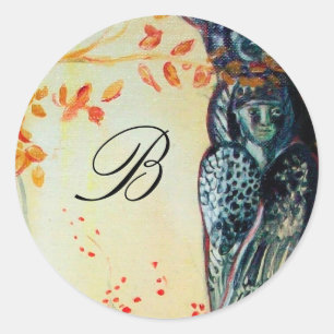 Sticker Rond DREAM GOLDEN, monogramme