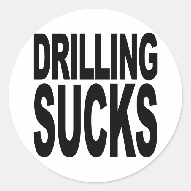 Sticker Rond Drilling Sucs (Devant)
