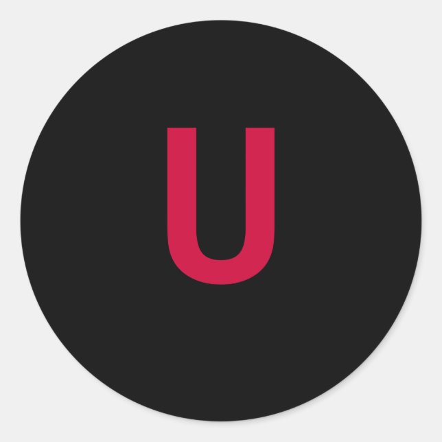 STICKER ROND DROGUES DE LA LISTE U (Devant)