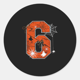 Sticker Rond Drôle 67 Six Sept Mème Couple Correspondant Hallow